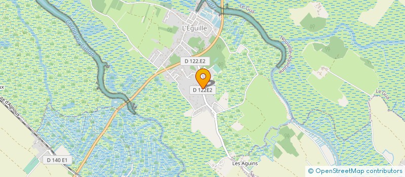 localisation de l'entreprise MADAME MONIQUE JOURDAIN à L'EGUILLE