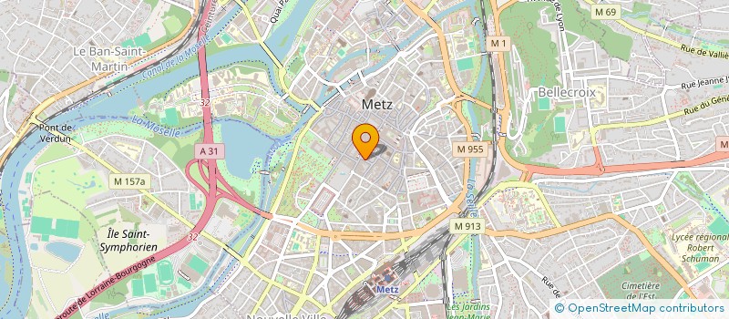 localisation de l'entreprise MADAME MONIQUE KELLER  METZ