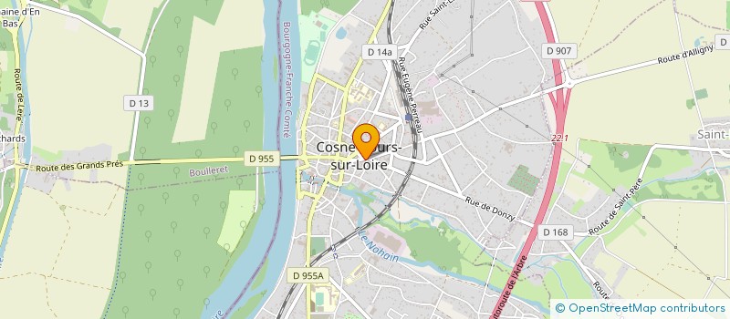 localisation de l'entreprise MADAME MONIQUE KOGO à COSNE-COURS-SUR-LOIRE