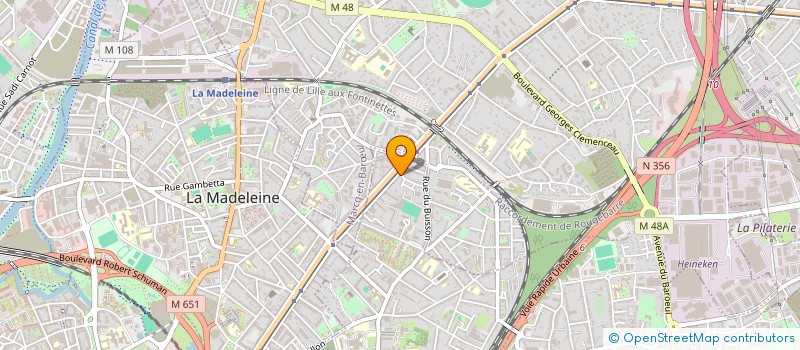 localisation de l'entreprise MADAME MONIQUE KORE à LILLE