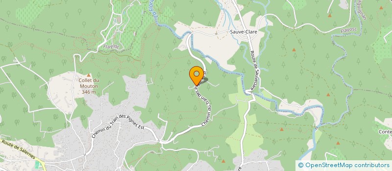 localisation de l'entreprise MADAME MONIQUE KUNTZ  LORGUES