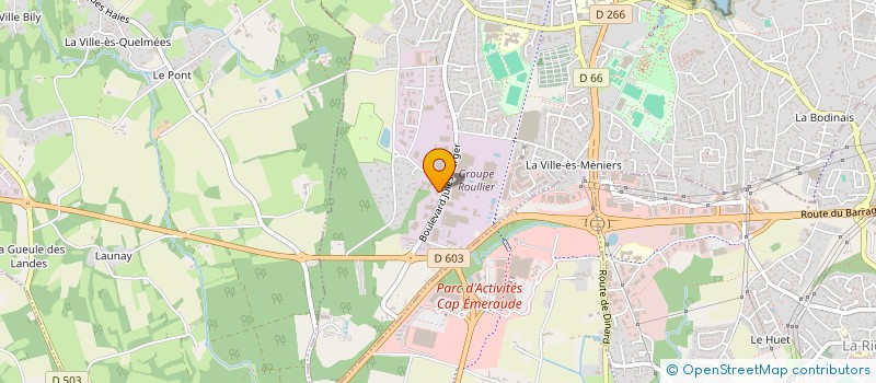 localisation de l'entreprise MADAME MONIQUE L'HERMITE  DINARD