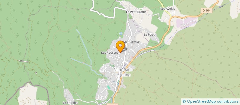 localisation de l'entreprise MADAME MONIQUE LAGANIER  BANNE