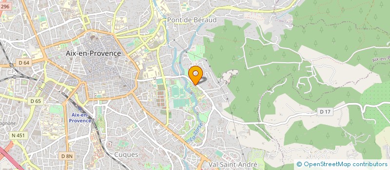 localisation de l'entreprise MADAME MONIQUE LAMBERT à AIX EN PROVENCE