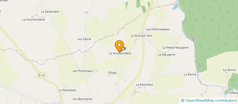 localisation de l'entreprise MADAME MONIQUE LANDAIS à VILLAINES-LA-JUHEL