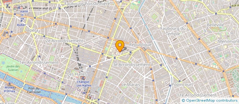 localisation de l'entreprise MADAME MONIQUE LANGERAERT  PARIS