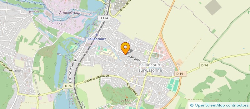 localisation de l'entreprise MADAME MONIQUE LANIESSE à BALLANCOURT-SUR-ESSONNE