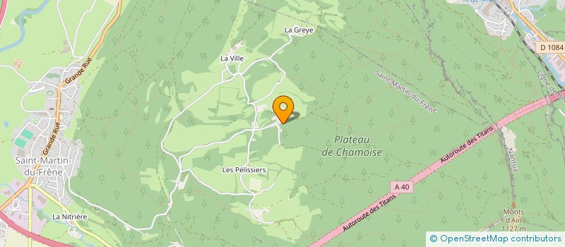 localisation de l'entreprise MADAME MONIQUE LARCON  VIEU D'IZENAVE