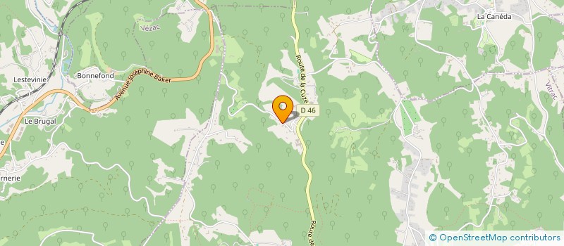 localisation de l'entreprise MADAME MONIQUE LAROUSSE  VITRAC