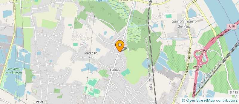 localisation de l'entreprise MADAME MONIQUE LARQUIE  AMBARES-ET-LAGRAVE