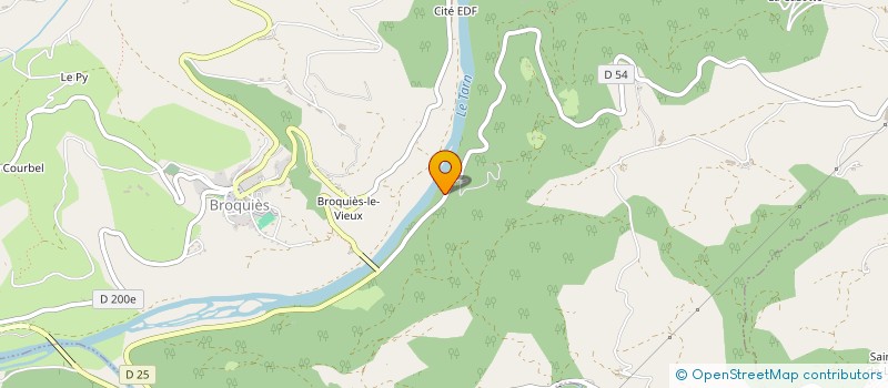 localisation de l'entreprise MADAME MONIQUE LAURENS  SAINT-IZAIRE