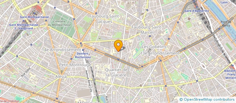 localisation de l'entreprise MADAME MONIQUE LE DEVEHAT  PARIS