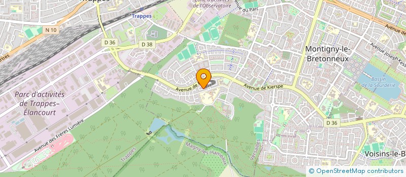 localisation de l'entreprise MADAME MONIQUE LE GUEN à MONTIGNY-LE-BRETONNEUX
