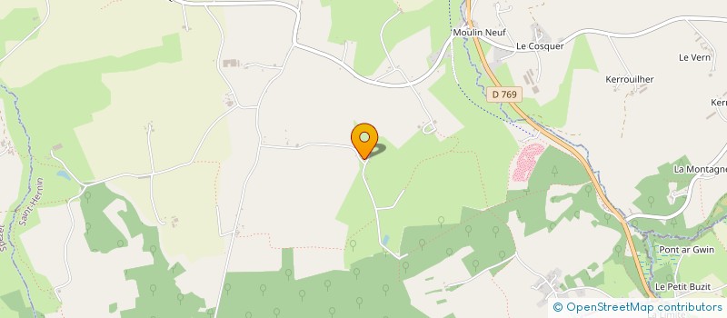 localisation de l'entreprise MADAME MONIQUE LE NOUENNEC  SAINT-HERNIN