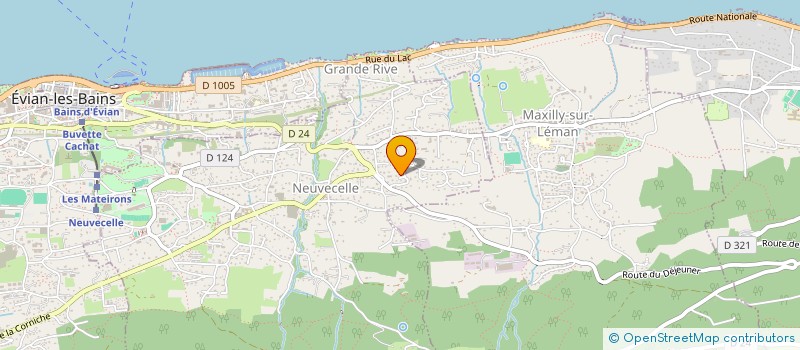 localisation de l'entreprise MADAME MONIQUE LEBAS  THOLLON-LES-MEMISES