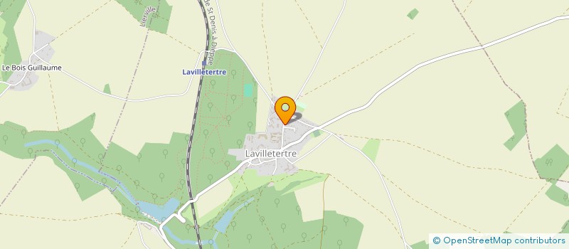 localisation de l'entreprise MADAME MONIQUE LEBLOND  LA CORNE-EN-VEXIN