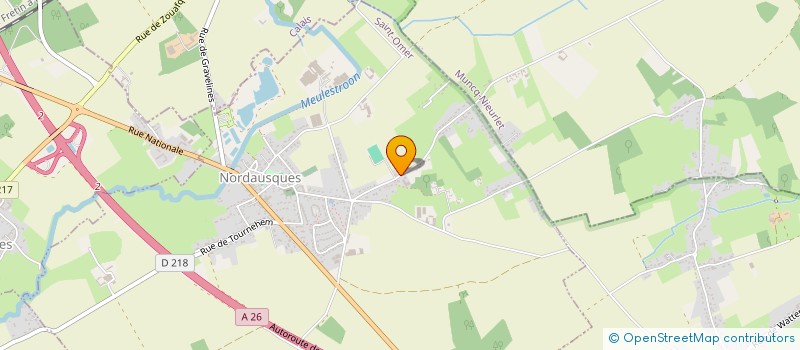 localisation de l'entreprise MADAME MONIQUE LEBLOND  NORDAUSQUES