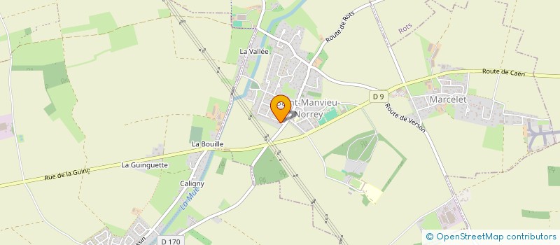 localisation de l'entreprise MADAME MONIQUE LEBLOND à THUE ET MUE