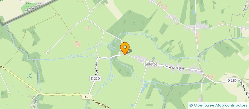 localisation de l'entreprise MADAME MONIQUE LECAILLE  TAILLETTE