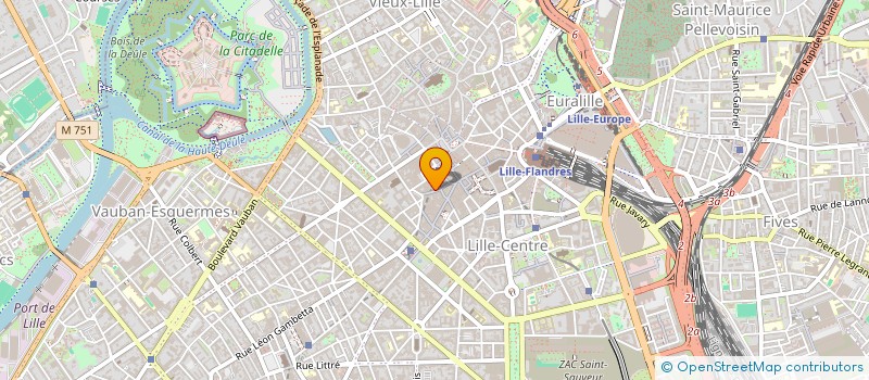 localisation de l'entreprise MADAME MONIQUE LELIARD à LILLE