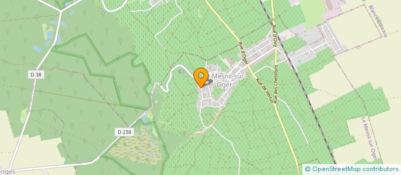 localisation de l'entreprise MADAME MONIQUE LEMAIRE  FLAVIGNY