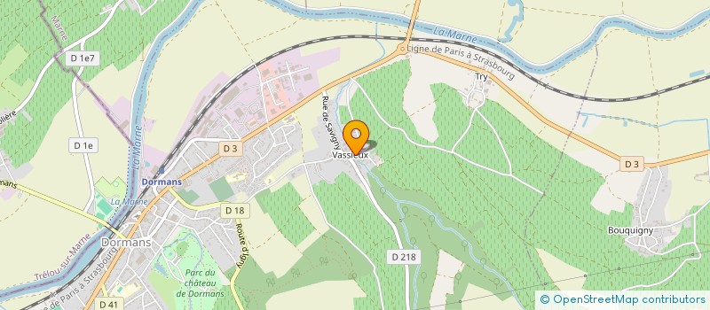 localisation de l'entreprise MADAME MONIQUE LEPAUL  BASLIEUX-SOUS-CHATILLON