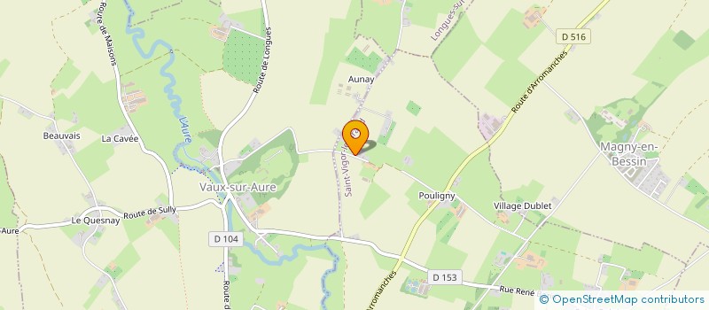 localisation de l'entreprise MADAME MONIQUE LEPAULE  LONGUES-SUR-MER