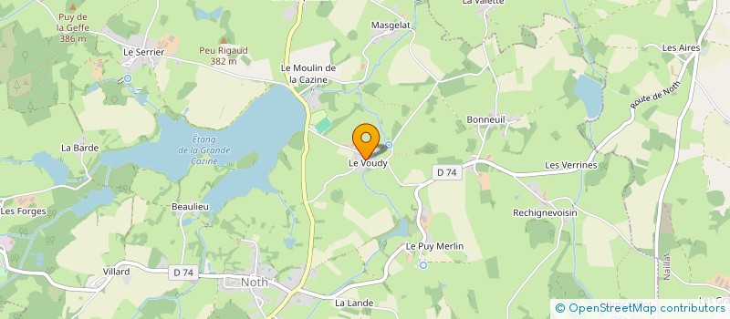 localisation de l'entreprise MADAME MONIQUE LERBOUR à NOTH