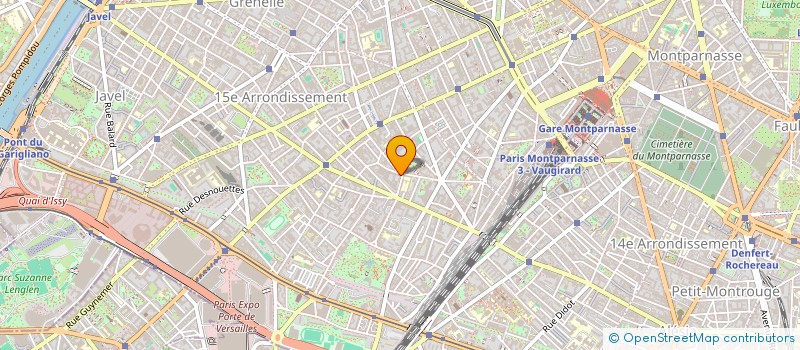 localisation de l'entreprise MADAME MONIQUE LESOT  PARIS