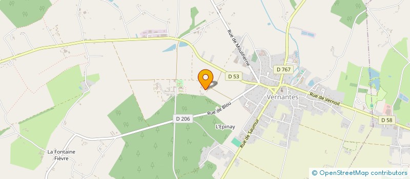 localisation de l'entreprise MADAME MONIQUE LESPAGNOL  NOYANT-VILLAGES