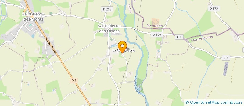 localisation de l'entreprise MADAME MONIQUE LETHIELLEUX  SAINT-PIERRE-DES-ORMES