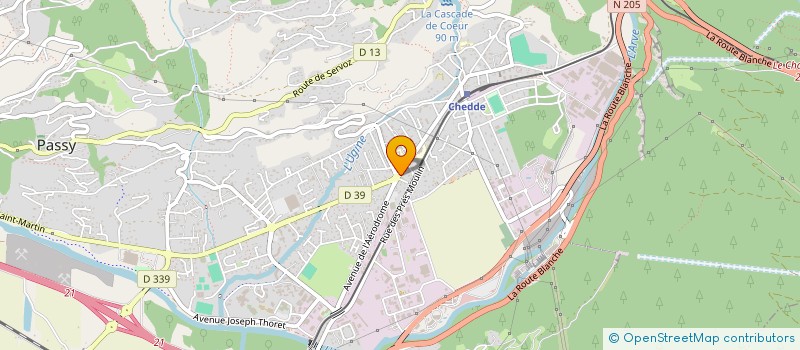 localisation de l'entreprise MADAME MONIQUE LEVIN  PASSY