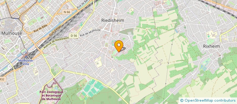 localisation de l'entreprise MADAME MONIQUE LEVY  RIEDISHEIM