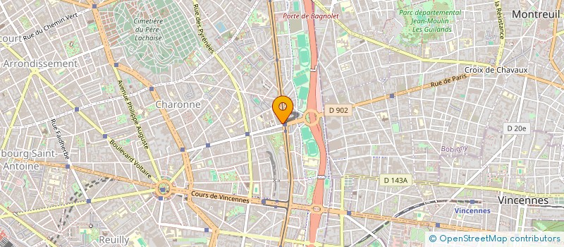 localisation de l'entreprise MADAME MONIQUE LISSANDRE  PARIS