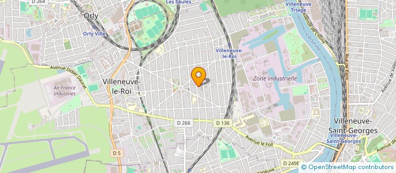 localisation de l'entreprise MADAME MONIQUE LORGEOUX à VILLENEUVE-LE-ROI