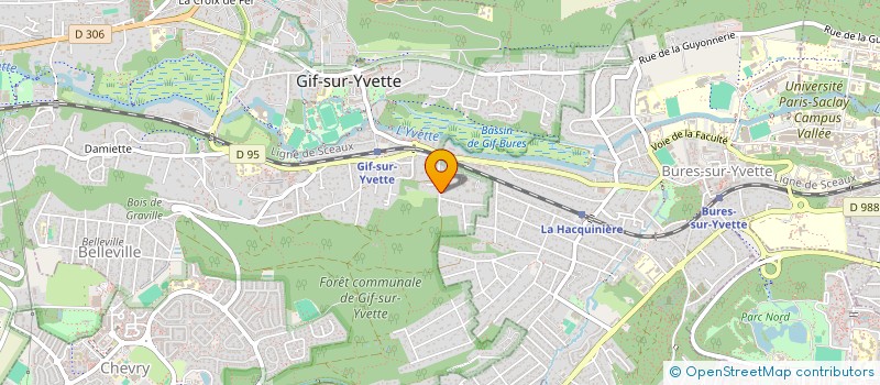 localisation de l'entreprise MADAME MONIQUE LORGERE  GIF-SUR-YVETTE