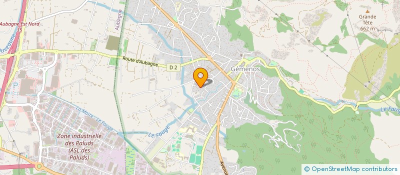 localisation de l'entreprise MADAME MONIQUE LUBINU  GEMENOS