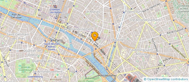 localisation de l'entreprise MADAME MONIQUE LUZI LLUCIA  PARIS