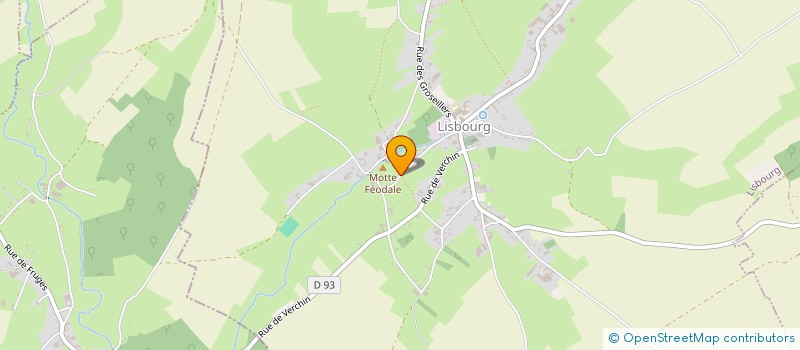 localisation de l'entreprise MADAME MONIQUE MACQUET  LISBOURG