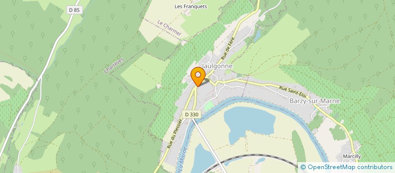 localisation de l'entreprise MADAME MONIQUE MAGNIER à JAULGONNE