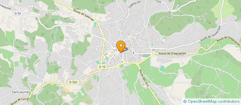 localisation de l'entreprise MADAME MONIQUE MAHAMA  LORGUES