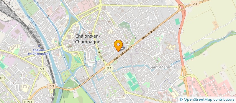localisation de l'entreprise MADAME MONIQUE MAILLIARD à CHALONS-EN-CHAMPAGNE