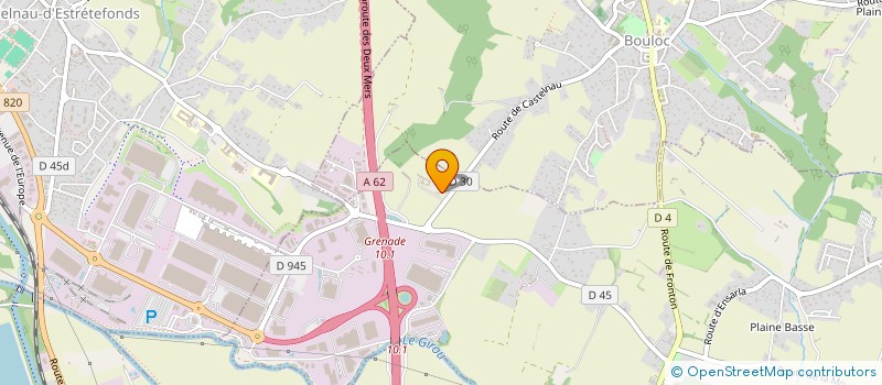 localisation de l'entreprise MADAME MONIQUE MAILLON  VILLENEUVE-LES-BOULOC