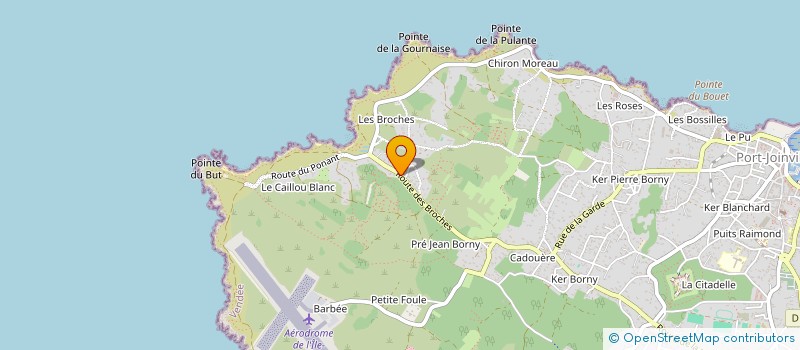 localisation de l'entreprise MADAME MONIQUE MALISSARD  L'ILE-D'YEU