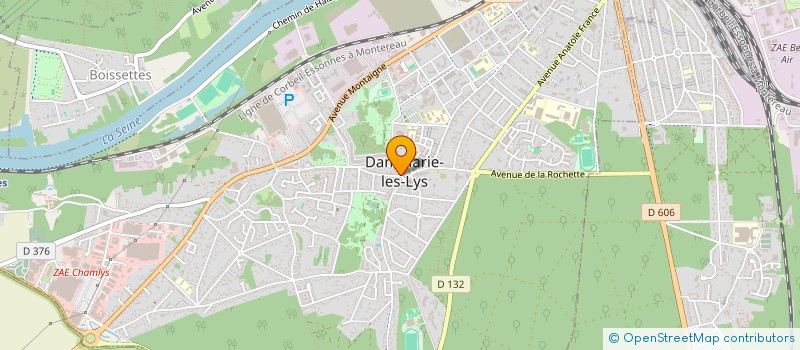 localisation de l'entreprise MADAME MONIQUE MALLET à DAMMARIE-LES-LYS