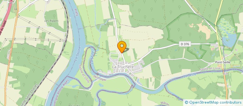 localisation de l'entreprise MADAME MONIQUE MAMY CHAOMLEFFEL  LA TRUCHERE