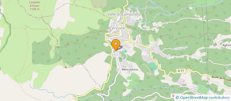 localisation de l'entreprise MADAME MONIQUE MANZUNI  SANTA MARIA POGGIO