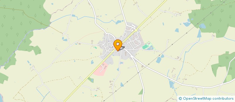 localisation de l'entreprise MADAME MONIQUE MARCHE à LA PLAINE