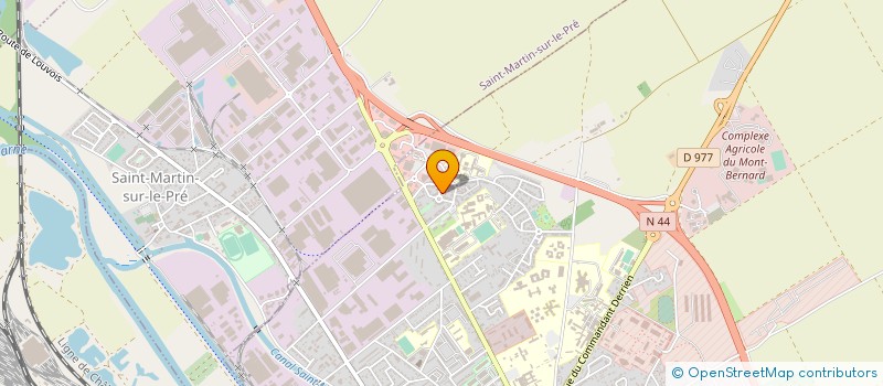 localisation de l'entreprise MADAME MONIQUE MARI  CHALONS-EN-CHAMPAGNE