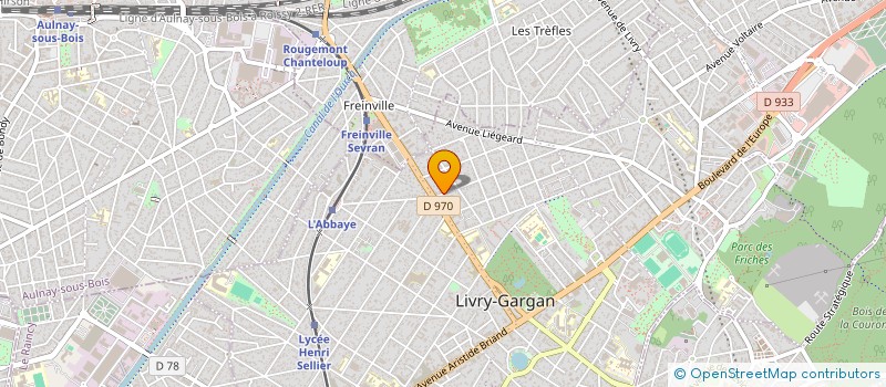 localisation de l'entreprise MADAME MONIQUE MARIE  LIVRY-GARGAN